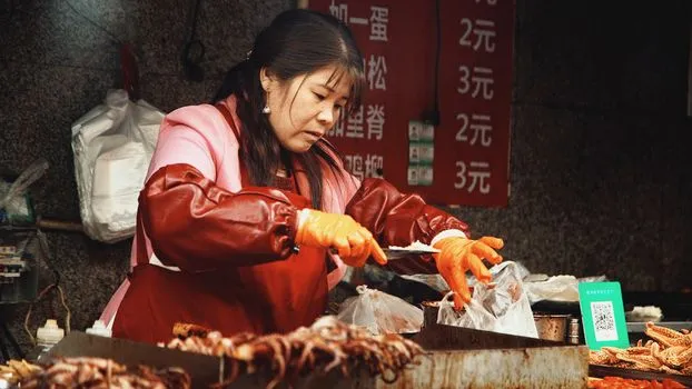 Dalian Seafood Market (Heishijiao)