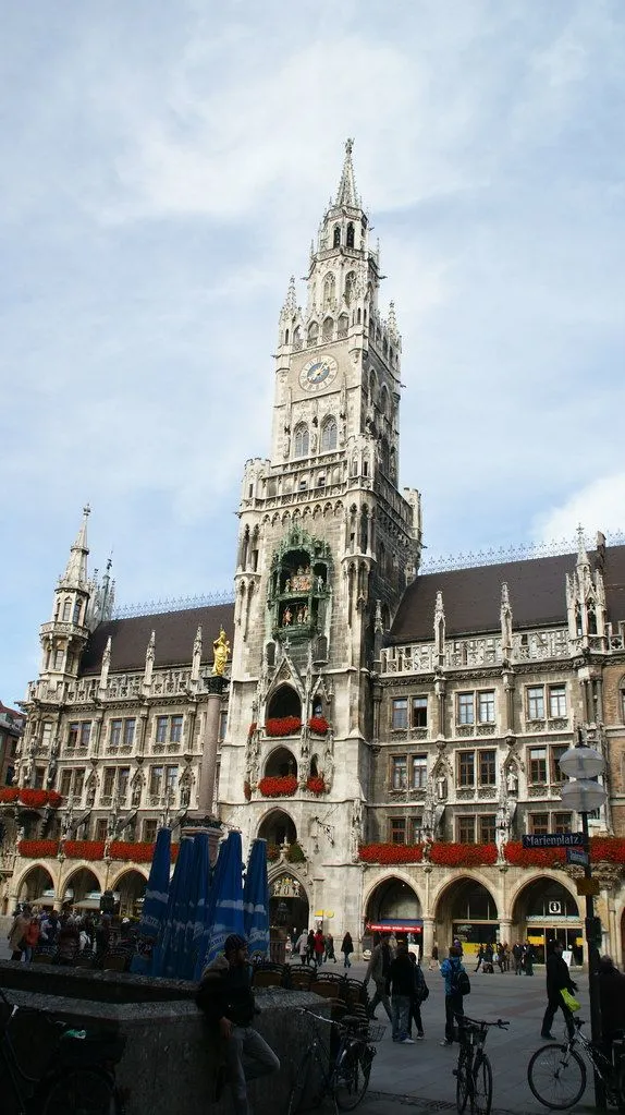 Marienplatz and the Glockenspiel
