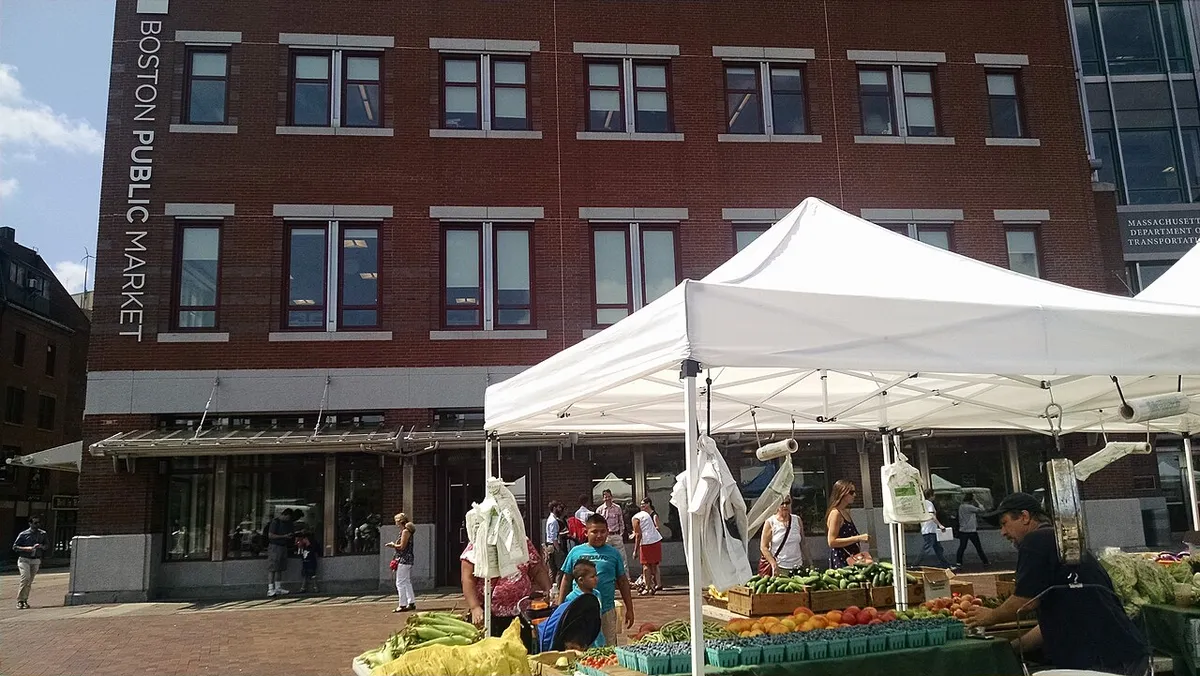 Boston Public Market and Haymarket