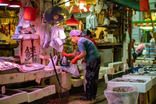 Sheung Wan: Cat Street and dried seafood streets