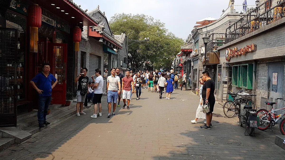Nanluoguxiang and the hutongs