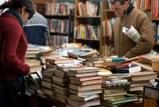 Plaza de Armas secondhand book market