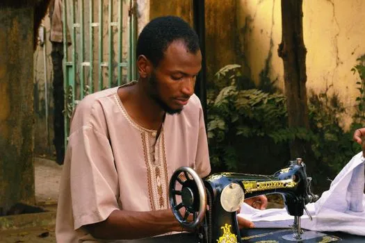 Wax print and Senegalese tailoring